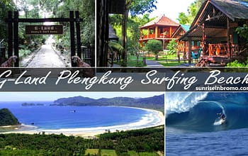 G-land plengkung surfing beach
