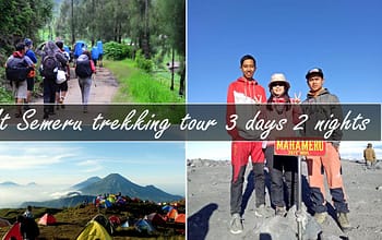 mt semeru trekking tour 3 days 2 nights