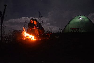 mt bromo milkyway by camping